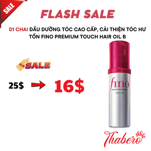 Dầu Dưỡng Tóc Cao Cấp, Cải Thiện Tóc Hư Tổn Fino Premium Touch Hair Oil B