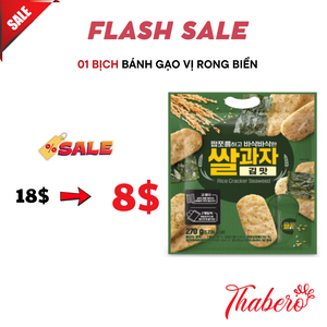 Bánh gạo vị rong biển