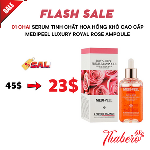 Serum tinh chất hoa hồng khô cao cấp Medipeel Luxury Royal Rose Ampoule