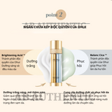 Sample serum Huyết thanh dưỡng trắng, chống lão hoá da Ohui The First Geniture Brightening Dual Seẻum (60 gói x 1ml= 60ml)