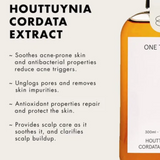 Toner chiết xuất rau diếp cá sáng da, mờ thâm, ngăn ngừa hình thành mụn One Thing Houttuynia Cordata Extract Toner