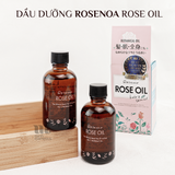 Tinh dầu hoa hồng dưỡng da, tóc và móng Rosenoa Rose Oil Nhật Bản