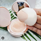 Set Phấn nước trang điểm ngăn ngừa lão hóa Whoo GJH Mi Luxury Golden Cushion Glow - Tặng kèm tinh chất tái sinh Illuminating Regenerating Essence