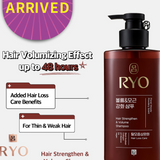 Dầu Gội Mọc Tóc và Làm Dày Tóc Ryo Hair Strengthen & Volume Shampoo - Gội sâm đen