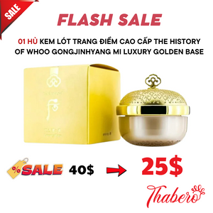 Kem lót trang điểm cao cấp The history of Whoo Gongjinhyang Mi Luxury Golden Base