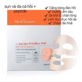 Mặt nạ Thạch chống lão hoá, săn chắc da MediAnswer Real Skin Fit Collagen Mask