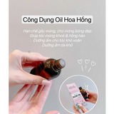 Tinh dầu hoa hồng dưỡng da, tóc và móng Rosenoa Rose Oil Nhật Bản