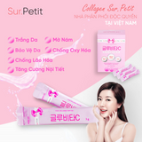 Bột Collagen thượng hạng trẻ hoá, trắng da Sur.Petit Hàn Quốc