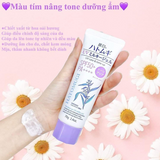 Kem chống nắng nâng tone dưỡng ẩm, làm sáng da Hatomugi The UV Milky Gel SPF50+ PA++++