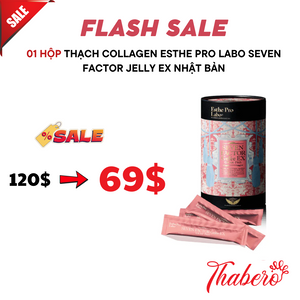 Thạch collagen Esthe Pro Labo Seven Factor Jelly EX Nhật Bản