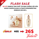 Sample Tinh chất tái sinh chống lão hóa Whoo Cheonyuldan Ultimate Regenerating Essence (120 gói )