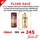 Sample Tinh Chất Tự Sinh Chống Lão Hoá, Tái Sinh Làn Da Whoo Bichup Self-Generating Anti-Aging Concentrate (120 gói x 1ml=120ml)