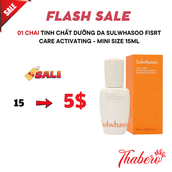 Serum tinh chất mini  Sulwhasoo Fisrt Care Activating - 15ml