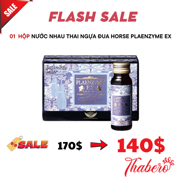 Nước Nhau Thai Ngựa Đua Horse Plaenzyme Ex