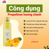 Nước súc miệng  Propolinse Nhật Bản sạch mãng bám, ngừa viêm nướu răng