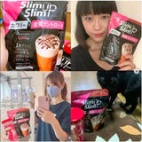 Bột sinh tố hỗ trợ giảm cân và đẹp da Asahi Slim Up - Vị Chocolate Latte