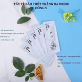 Sample Gel tẩy tế bào chết đông y mịn màng, sáng da Whoo Brightening Peeling Gel (120 gói x 1 ml = 120ml )