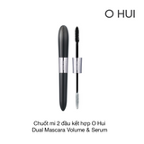 Mascara đa năng 2 đầu dưỡng mi, dày mi và cong mi OHUI Dual Mascara Volume & Serum