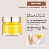 Kem Dưỡng trắng da, chống lão hoá & trẻ hoá làn da Forencos Vàng Wonderwerk Marula Cream