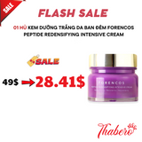 Kem Dưỡng Trắng Da Ban Đêm Forencos Peptide Redensifying Intensive Cream - Tím