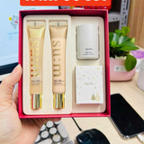 Bộ Kem Lót và Kem Nền Su:m37 Losec Make Up Special Set Phiên Bản Giáng Sinh - Tặng Dưỡng Môi Lipcerin 15ml