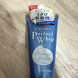 Sữa Rửa Mặt Senka Tạo Bọt Chiết Xuất Tơ Tằm Trắng Perfect Whip Facial Foam Wash