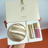 Set Phấn Phủ ngọc trai chống nắng dạng nén + Son The history of Whoo Gongjinhyang Mi Luxury Glow Pressed Powder Pact SPF30/PA++ - Tone số 21 da sáng