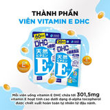 Viên uống vitamin E DHC Nhật Bản 20 ngày