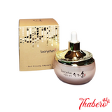 Serum  đông y cao cấp chiết xuất nhân sâm dưởng ẩm , chống nhăn , căng bóng và sáng da  Sooryehan Red Ginseng Ampoule - Chai màu vàng