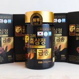 Cao hắc sâm linh chi đông trùng Korea Black Ginseng Extract Gold Geum Song Hàn Quốc (2 hủ x 240gr )