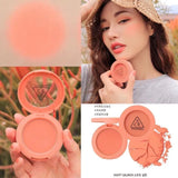 Má Hồng 3CE Face Blush #Soft Salmon- Cam Hồng