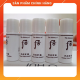 Sample Sữa dưỡng trắng da mờ thâm sạm  The History of Whoo Gongjinhyang Seol Radiant White Elmusion (30 lọ x 5ml =150ml )