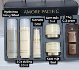 Set Amore Pacific Time Response 6 items Travel Size (Kem Dưỡng Chống Lão Hóa Tế Bào Gốc Amore Pacific)