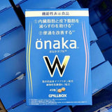 Viên uống Onaka lơi khuẩn giúp tan mỡ nội tạng và dưới da  45 viên thương hiệu Pillbox của Nhật.