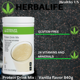 Bột Protein bổ sung dinh dưỡng, tăng cường thể chất Protein Drink Mix Herbalife - Vị Vanilla