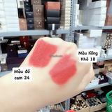 Son Nhung Lì Whoo Gongjinhyang Mi Velvet Lip Rouge Phiên bản Giáng Sinh 2024 - Màu 18 Rose Pink Hồng Đất