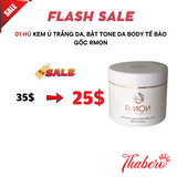 Kem ủ trắng da, bật tone da body tế bào gốc Rmon