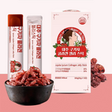 Thạch Collagen táo đỏ kỷ tử Hàn Quốc Jujube lycium collargen jelly stick - Hộp 15 tép