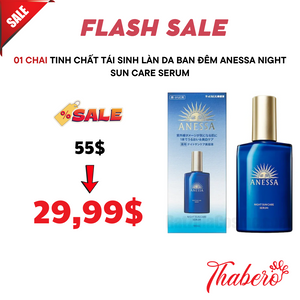 Tinh chất tái sinh làn da ban đêm Anessa Night Sun Care Serum