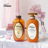 Bộ Đôi Dầu Gội & Dầu Xả Vào Nếp Thẳng Mượt, Nuôi Dưỡng Mái Tóc Moist Diane Extra Smooth &amp; Straight