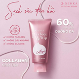 Sữa Rửa Mặt Senka Tạo Bọt Bổ Sung Collagen Perfect Whip Collagen In