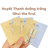 Sample serum Huyết thanh dưỡng trắng, chống lão hoá da Ohui The First Geniture Brightening Dual Seẻum (60 gói x 1ml= 60ml)