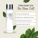 Nước hoa hồng tế bào gốc dưỡng trắng da & cấp ẩm NMN The Stem Cell Skin Lotion