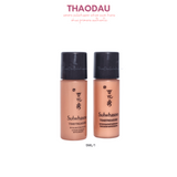 Cặp Sample Sữa Dưỡng & Nước Hoa Hồng  Tinh Chất Thông Đỏ Ngăn Ngừa Lão Hóa Sulwhasoo Timetreasure Invigorating Water Lotion/Emulsion 5ml