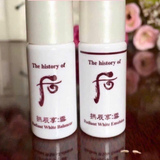 Sample Nước cân bằng ( nước hoa hồng ) dưỡng trắng da The History of Whoo Gongjinhyang Seol  Radiant White Balancer (30 lọ x 5ml = 150ml )