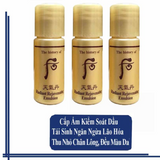 Sample Cặp Nước Hoa Hồng và Sữa Dưỡng Tái Sinh The History of Whoo Radiant Rejuvenating Emulsion/Balancer (5ml x 60 lọ = 300ml)