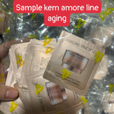 Sample Kem dưỡng trẻ hoá, cải thiện nếp nhăn, chống lão hoá Amore Pacific Line-Aging Remodeling Cream (24 gói x 1ml =24ml )