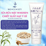 Sữa Rửa Mặt Sáng Mịn Da Hatomugi Wasosen 150g