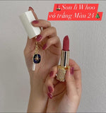 Son Nhung Lì Whoo Gongjinhyang Mi Velvet Lip Rouge Phiên bản Giáng Sinh 2024 - Màu 24 Red Orange Đỏ cam