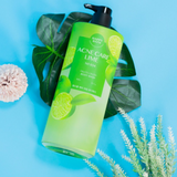 Sữa Tắm hương chanh chăm sóc làn da mụn khử mùi cơ thể giảm dầu trên da  Happy Bath Ance Care Lime